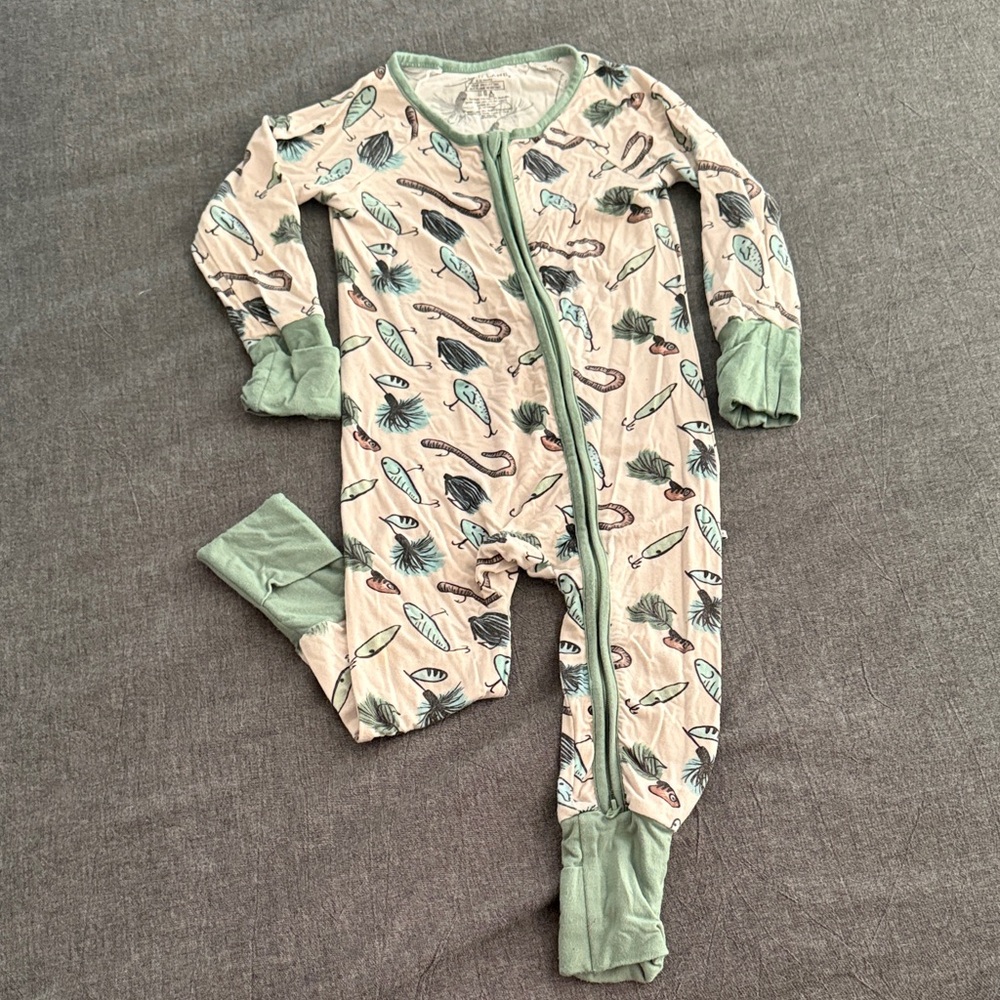 Caden Lane convertible zip romper - Tackle Box